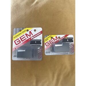 GEM by Personna Single Edge Razor Blades Super Stainless Steel 20 Count 2 Pack